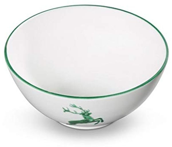 Gmundner Keramik Schüssel (Ø 27cm) Grüner Hirsch
