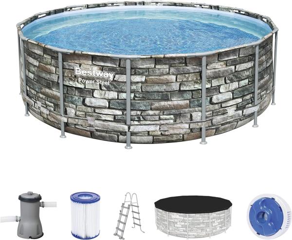 Bestway Power Steel Swimming Pool 427x122 cm 92853