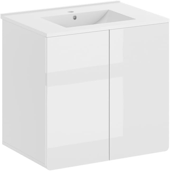 Vicco Waschbeckenunterschrank Weiß , Izan