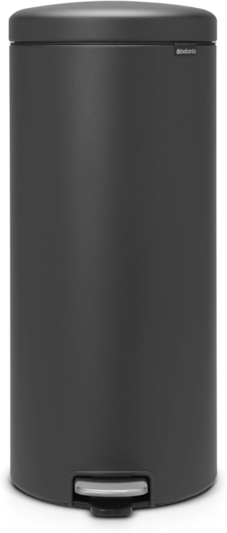 Brabantia newIcon Treteimer 30 L Sense of Luxury, Edelstahl, mineral infinite grau, 30 Liter