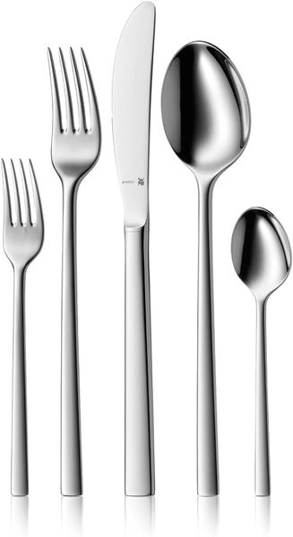 WMF 'Sonic' Besteck-Set, 66-teilig, Cromargan protect® silber