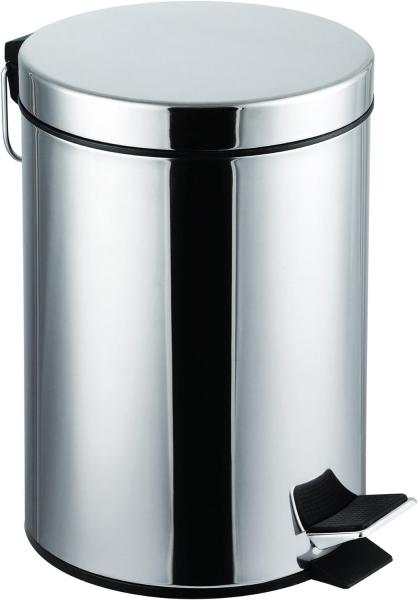 Eisl 3 L Edelstahl Mülleimer Abfalleimer Papierkorb Tretmülleimer Abfallsammler Kosmetikeimer