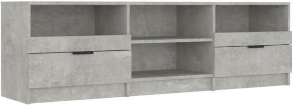 vidaXL TV-Schrank Betongrau 150x33,5x45 cm Holzwerkstoff 811461