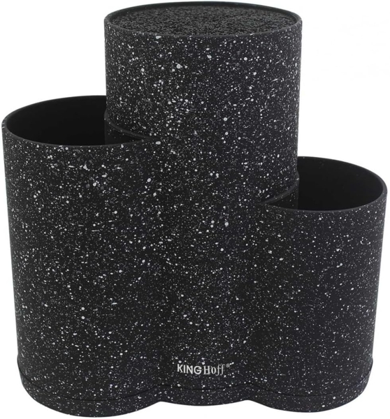 Kinghoff Kinghoff Dreifachständerblock für Messer und Utensilien 12317