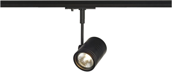 SLV No. 143440 BIMA 1 Spot schwarz GU10 inklusive 1-Phasen-Adapter