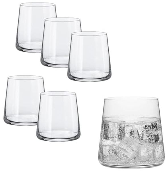 Rona Mode Whisky Glas D.O.F. 410 ml 6er Set moderne Double Old Fashioned Gläsr