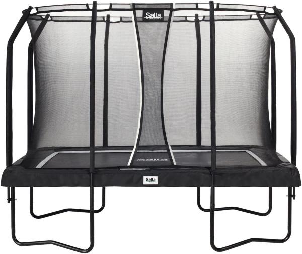 Salta 'Premium Black Edition Advanced' Trampolin, rechteckig, schwarz, 305 x 214 cm, ab 5 Jahren, maximal belastbar bis 150 kg, inkl. Sicherheitsnetz