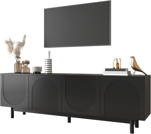 SOFTWEARY Lowboard Breite 175 cm, TV-Schrank, stehend, matt