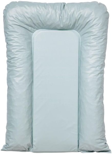 Wickelauflage Schneeflocken, Blau/Grün, 50x70 cm Babycalin