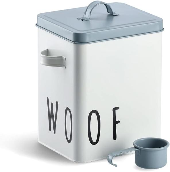 Zeller Present Vorratsdose Woof, Metall, (2-tlg), für Hundefutter