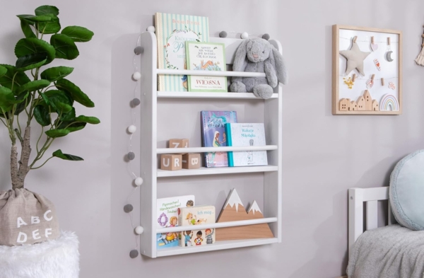 Kinderzimmer Bücherregal Toni Kiefer Massiv