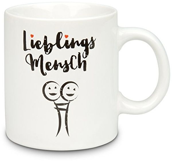 Waechtersbach Lieblingsmensch Henkelbecher, Becher, Tasse, Kaffeetasse, Keramik, 330 ml, 41 0 502 1127