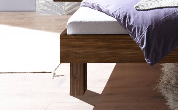 Hasena Trento Prato Massivholzbett 100x200 Nussbaum, geölt 20 Bild 5