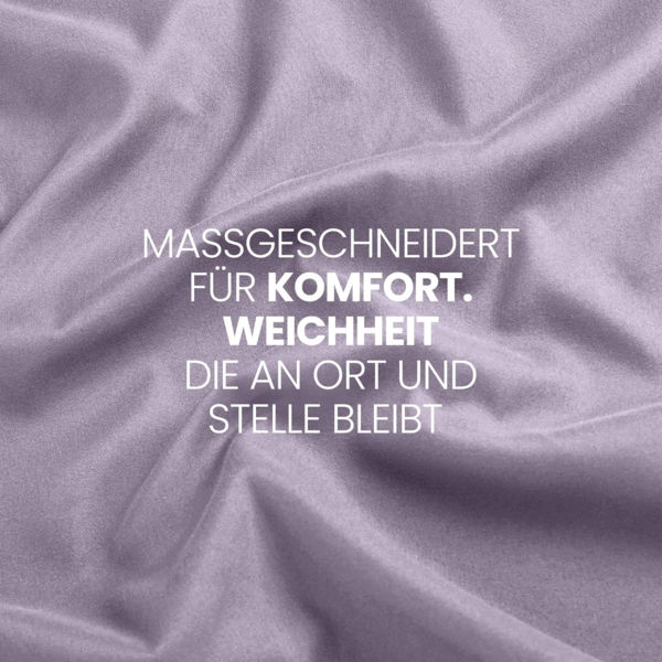 Utopia Bedding - Spannbettlaken 160x200 cm - Lavendel - Oeko-Tex Zertifiziertes Gebürstete Polyester-Mikrofaser Spannbetttuch - 35 cm Tiefe Tasche Bild 7