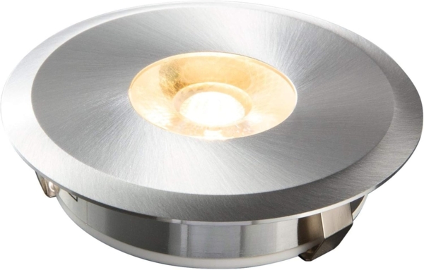 Heitronic 23374 LED Einbaustrahler Austin rund starr Aluminium