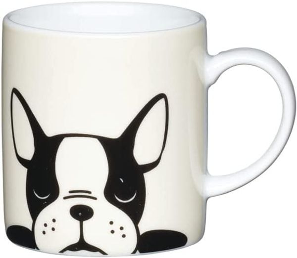 KitchenCraft Espressotasse 80 ml French Bulldog