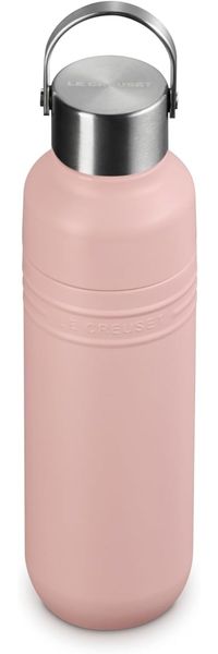 Le Creuset Trinkflasche 500ml Shell Pink Edelstahl
