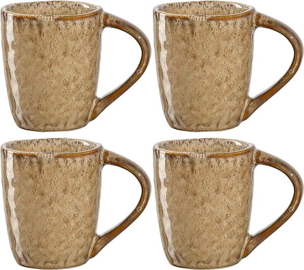 Leonardo MATERA Espressotasse 90 ml beige 4er Set