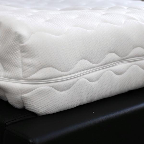 G Bettwarenshop Ersatz Matratzenbezug Doppeltuch Allergikergeeignet mit Reißverschluss 90x200 cm, 14 cm Kernhöhe