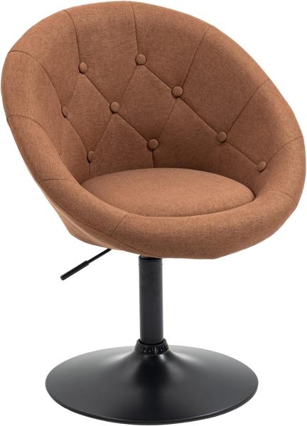 SVITA Havanna Sessel Lounge Clubsessel Barhocker Drehsessel Retro schwarz