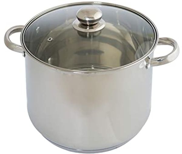 DESKI Großraumtopf 14 Ltr. Ø 28 cm mit Glasdeckel 613-401544