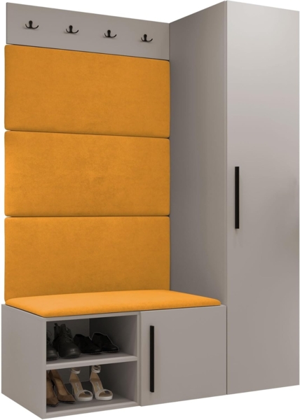 Garderoben-Set Mapreni II (Farbe: Cashmere, Manila 32)