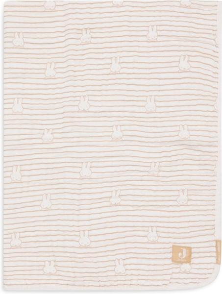 Jollein Miffy Babydecke - Hydrophil - Stripe Biscu