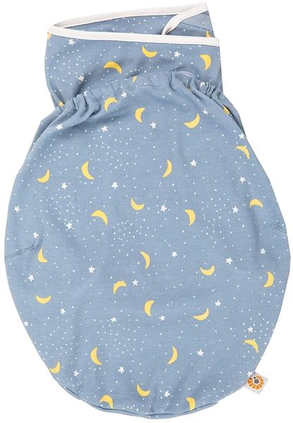 Ergobaby Pucksack Baby 0-3 Monate Baumwolle, Puck Baby Schlafsack Ganzjahres Pucktuch Swaddler, 48-61cm / 3. 2-6. 4kg, Stellar
