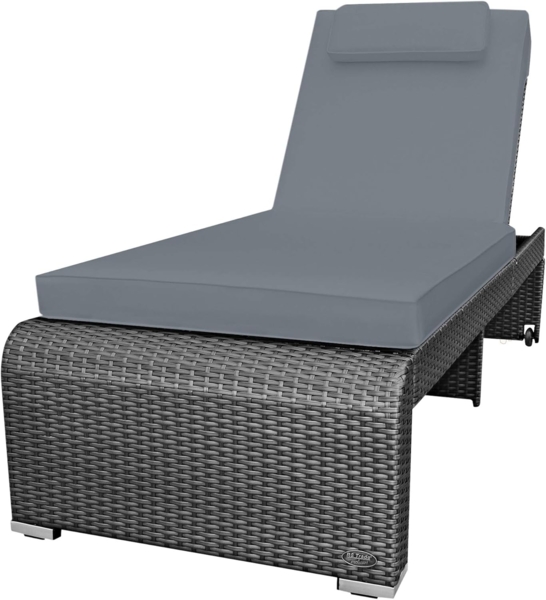 RS Trade Gartenliege Sonnenliege Monza