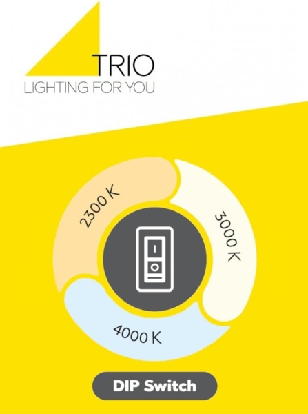 Moderne dimmbare LED Deckenleuchte DARVIN in Weiß, Breite 64cm Bild 5