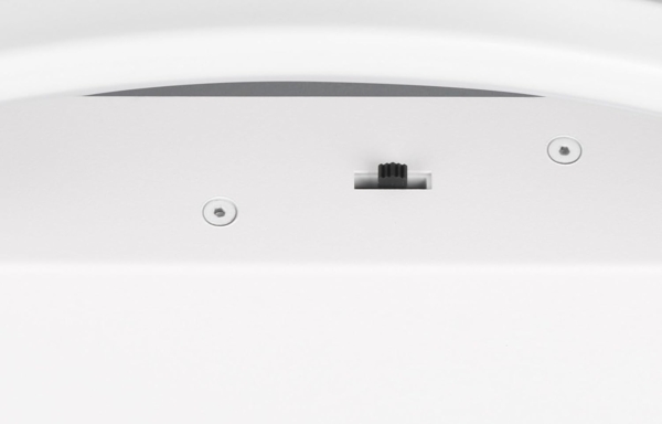 Moderne dimmbare LED Deckenleuchte DARVIN in Weiß, Breite 64cm Bild 3