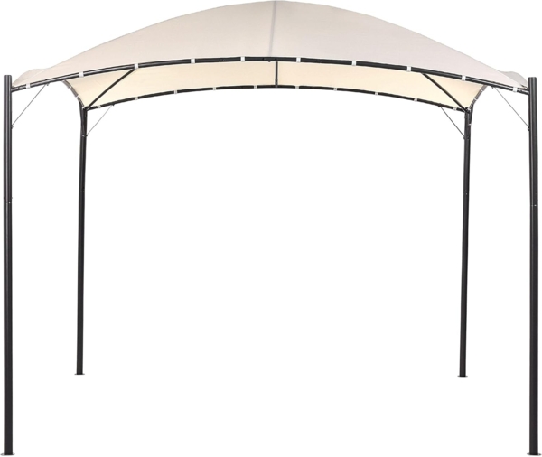 Pavillon VOMERO Metall 305 cm 305 cm Beige