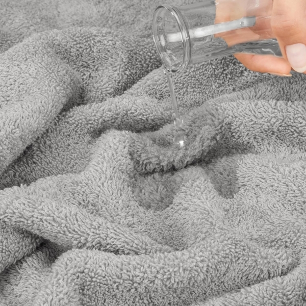 HAMMETEX Handtuch Set 4er Set Handtücher 50x100 cm, 100% Baumwolle, Weich & Saugstark, Frottier (Set, 4-St), mit Bordüre, einfarbig, weich Bild 7