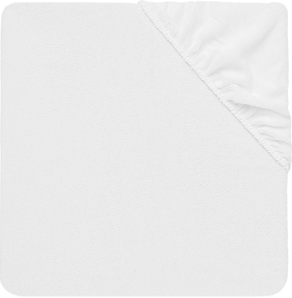 Jollein Frottee-Spannbettlaken 60x120 cm Weiß