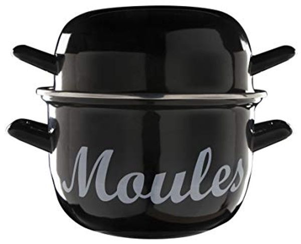 CT Moules Mosselpan Zwart 18 cm