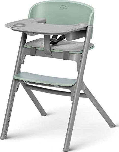 Kinderkraft Kinderhochstuhl Treppenhochstuhl höhenverstellbar LIVY olive green