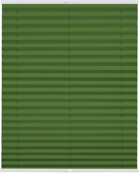 Lichtblick Sonnenschutzsysteme GmbH Verdunklungsplissee Helsingborg 60 cm x 100 cm (BxL) Grün Verdunkelnd mit Thermofunktion; einfache Installation mit Klemmträgern; verspannt
