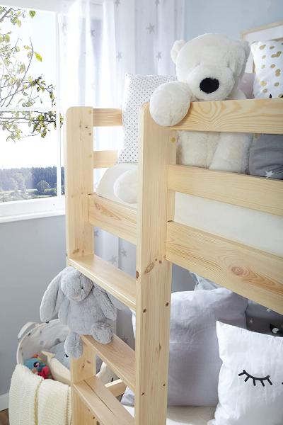 Etagenbett "Finn" 90x200 Kiefer massiv Bild 5