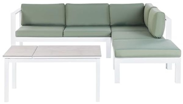 Lounge Set MESSINA Metall Grün