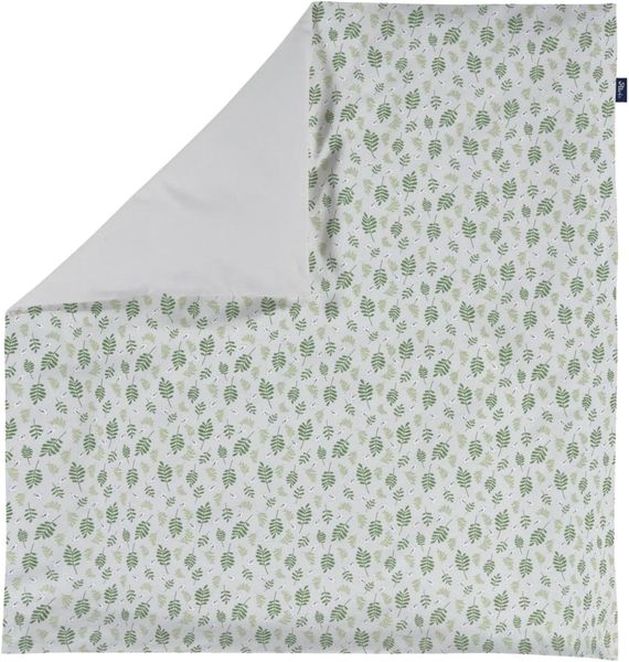 Alvi Bettwäsche Organic Cotton Drifting Leaves 80x80 cm Bild 4