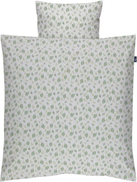 Alvi Bettwäsche Organic Cotton Drifting Leaves 80x80 cm Bild 2