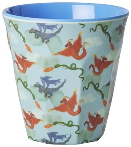 Rice Dragon Print Melamin Becher 250 ml