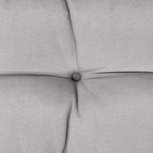 Beautissu Palettenkissen Sitzkissen Style Hellgrau, 120 x 80 x 15 cm Bild 6