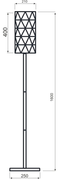 Deko Light Asterope linear Stehleuchte, 100W, E27, weiß-matt (343020) Bild 6