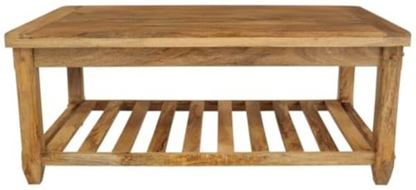 Couchtisch 110x45x60 cm Devi aus Mangoholz