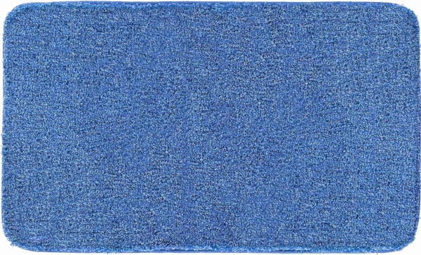 GRUND MELANGE Badematte 50 x 80 cm, Blau