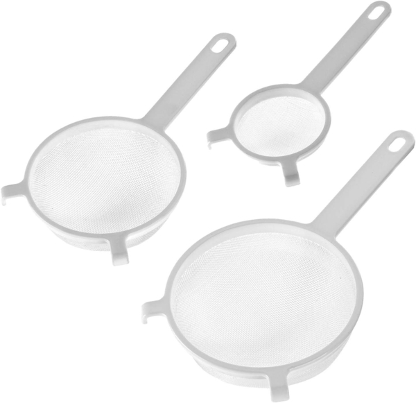 WESTMARK Teesieb Westmark Sieb-Set 3tlg, Teesieb à 7 cm, Haushaltssieb à 14 cm + à 17, PP, PE
