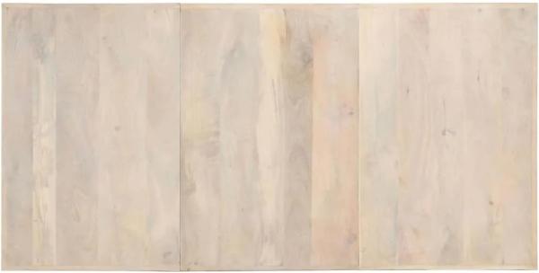 vidaXL Esstisch 180 x 90 x 76 cm Massives Gebleichtes Mangoholz 285964 Bild 5
