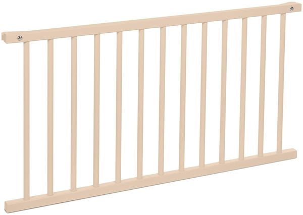 babybay Verschlussgitter für Kinderbettnutzung passend für Modell Boxspring XXL, beige lackiert