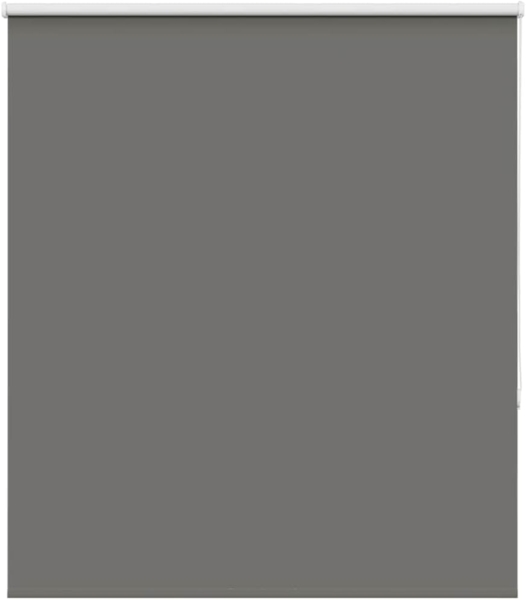 Verdunklungsrollo, vidaXL, Verdunkelungsrollo Grau 140x175 cm Stoffbreite 136,6cm Polyester